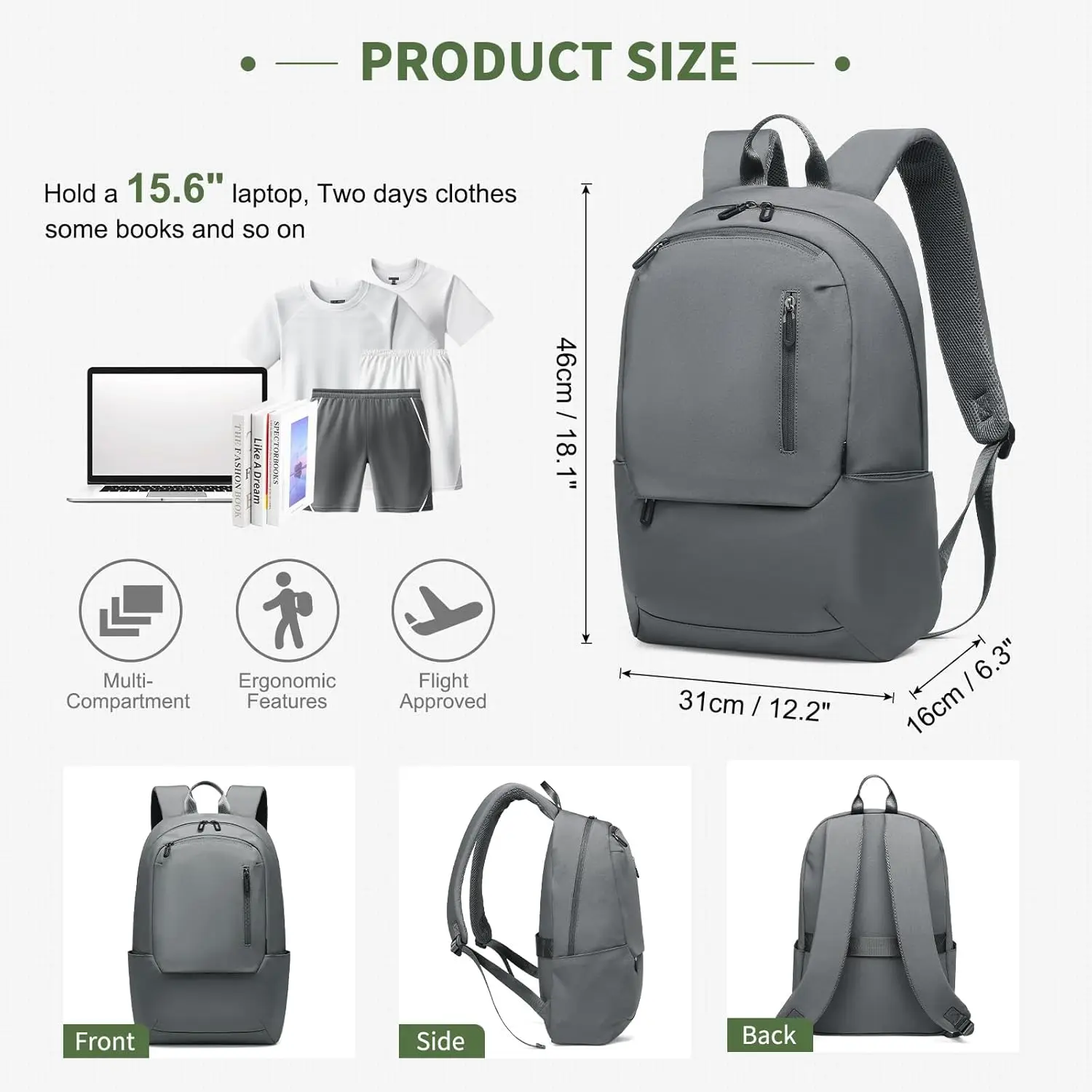 Дорожный рюкзак для ноутбука - Фотография_3