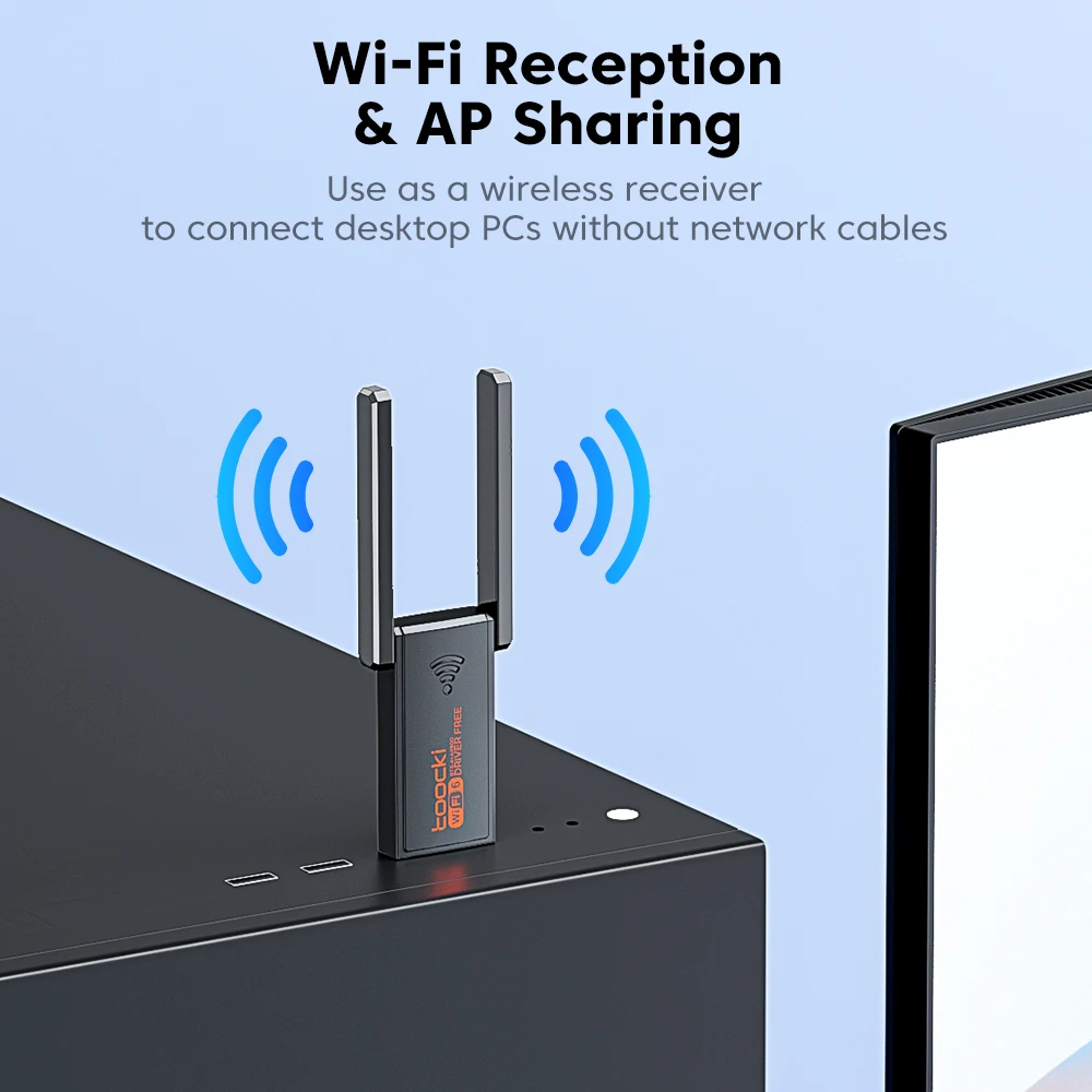 Bt5.4 wifi6 usb-адаптер двухдиапазонный драйвер 2 - Фотография_5