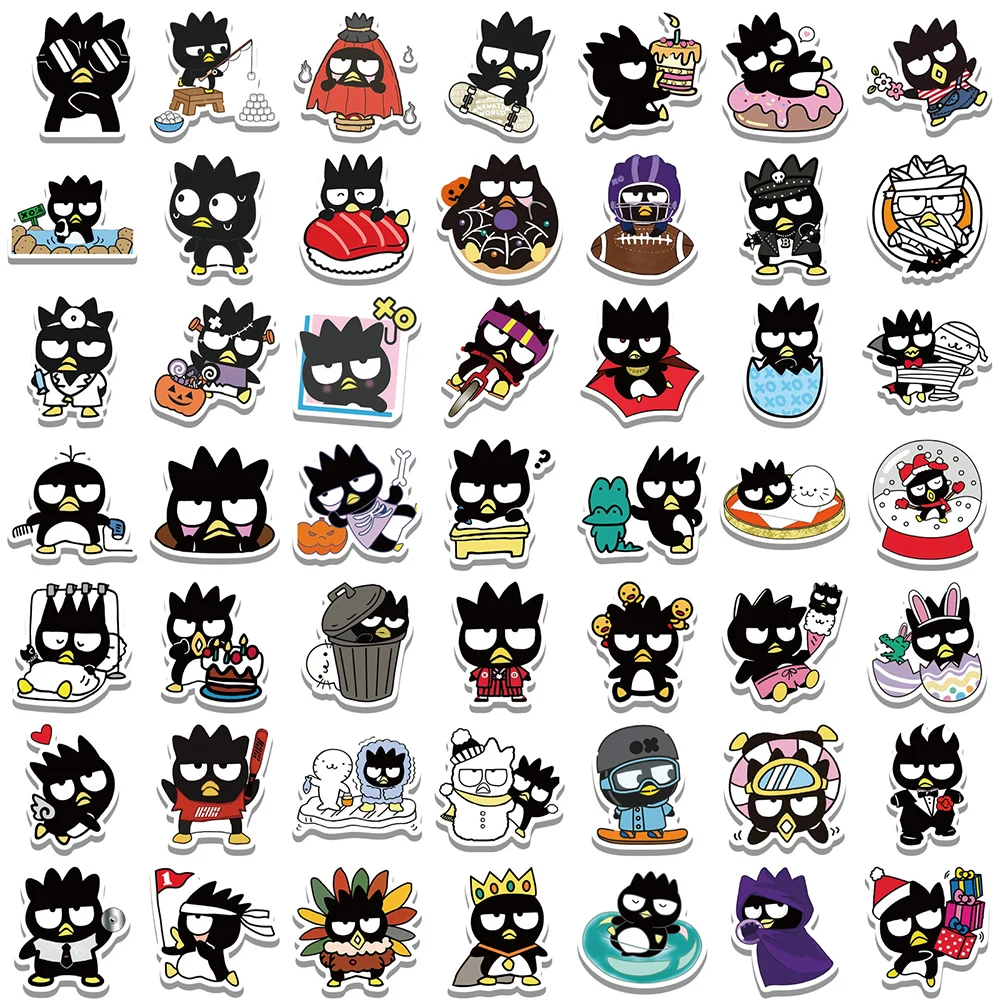 Bad badtz maru мультфильм наклейки - Фотография_6