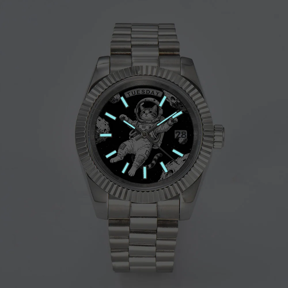 Креативные мужские часы 40 мм/36 мм - Фотография_2