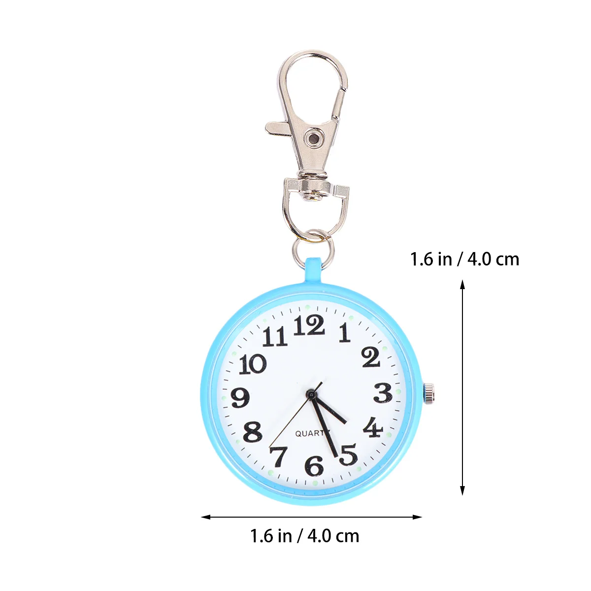 Ожерелье для карманных часов небесно-голубое