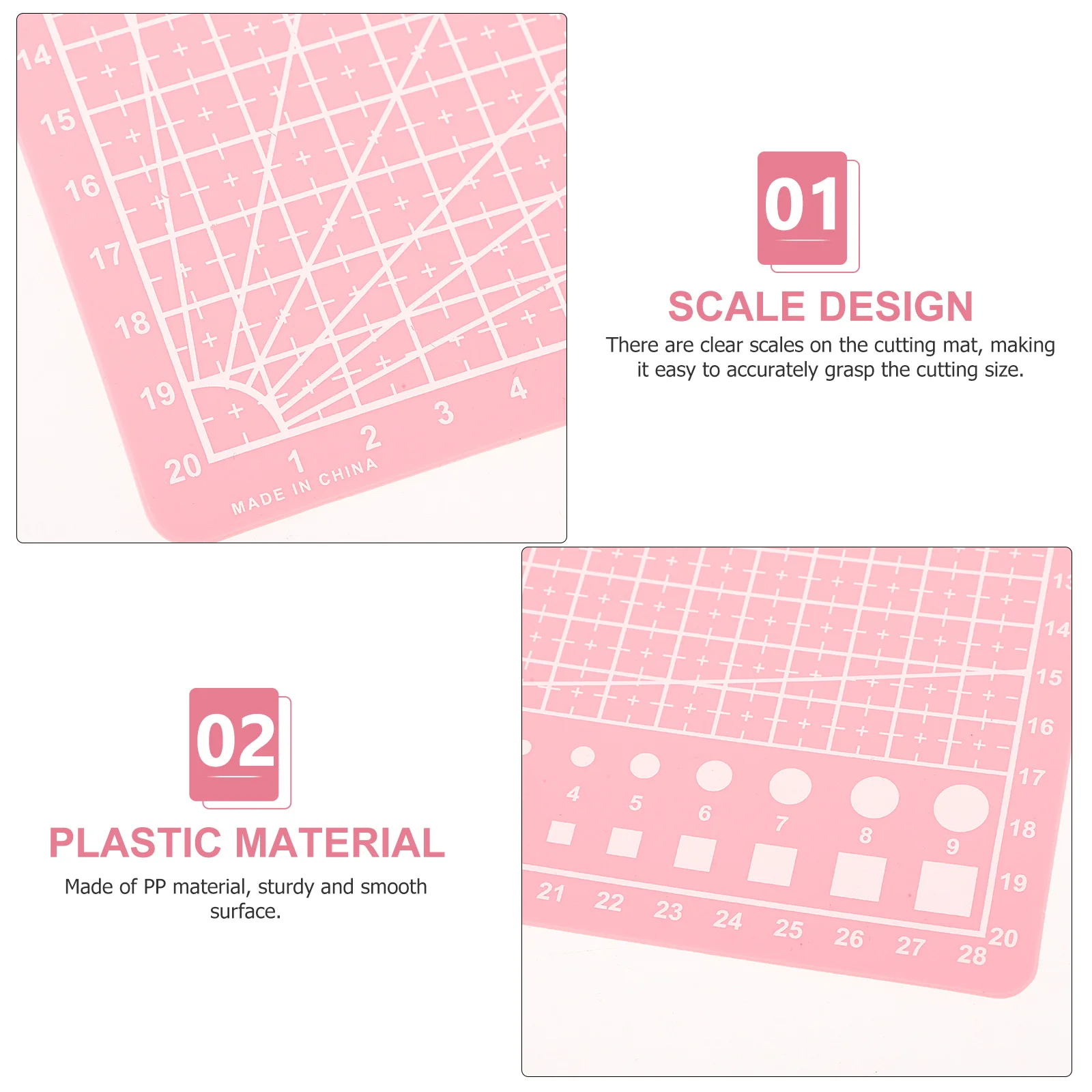 Пластиковый коврик для резки формата а4 для поделок - Фотография_2