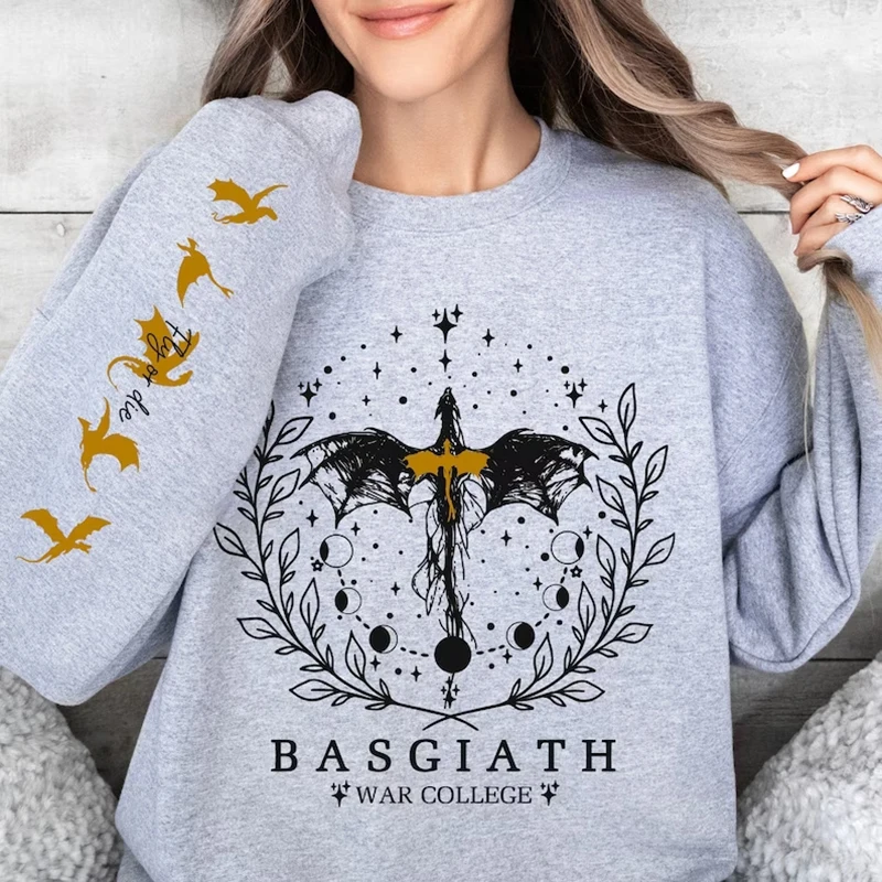 Толстовка fourth wing basgiath - Фотография_2