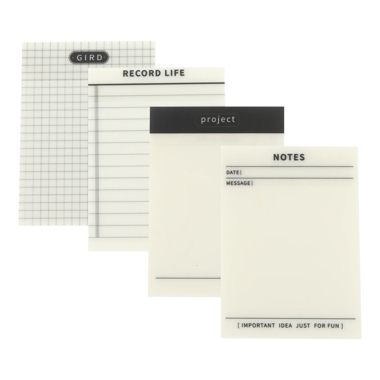 Прозрачные наклейки для заметок - Фотография_5