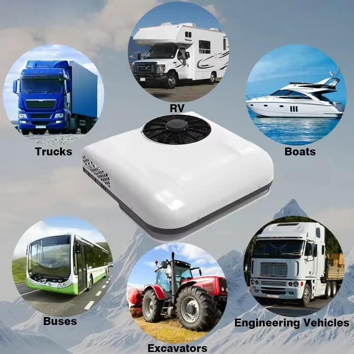 На крыше 12-вольтовый кондиционер на крыше - Фотография_4