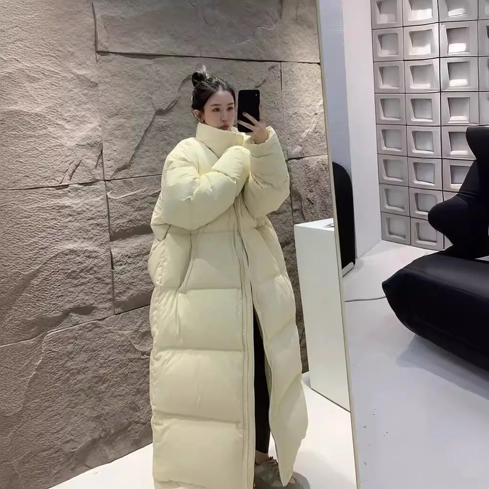 Новые зимние пуховые хлопковые длинные парки x-long - Фотография_5