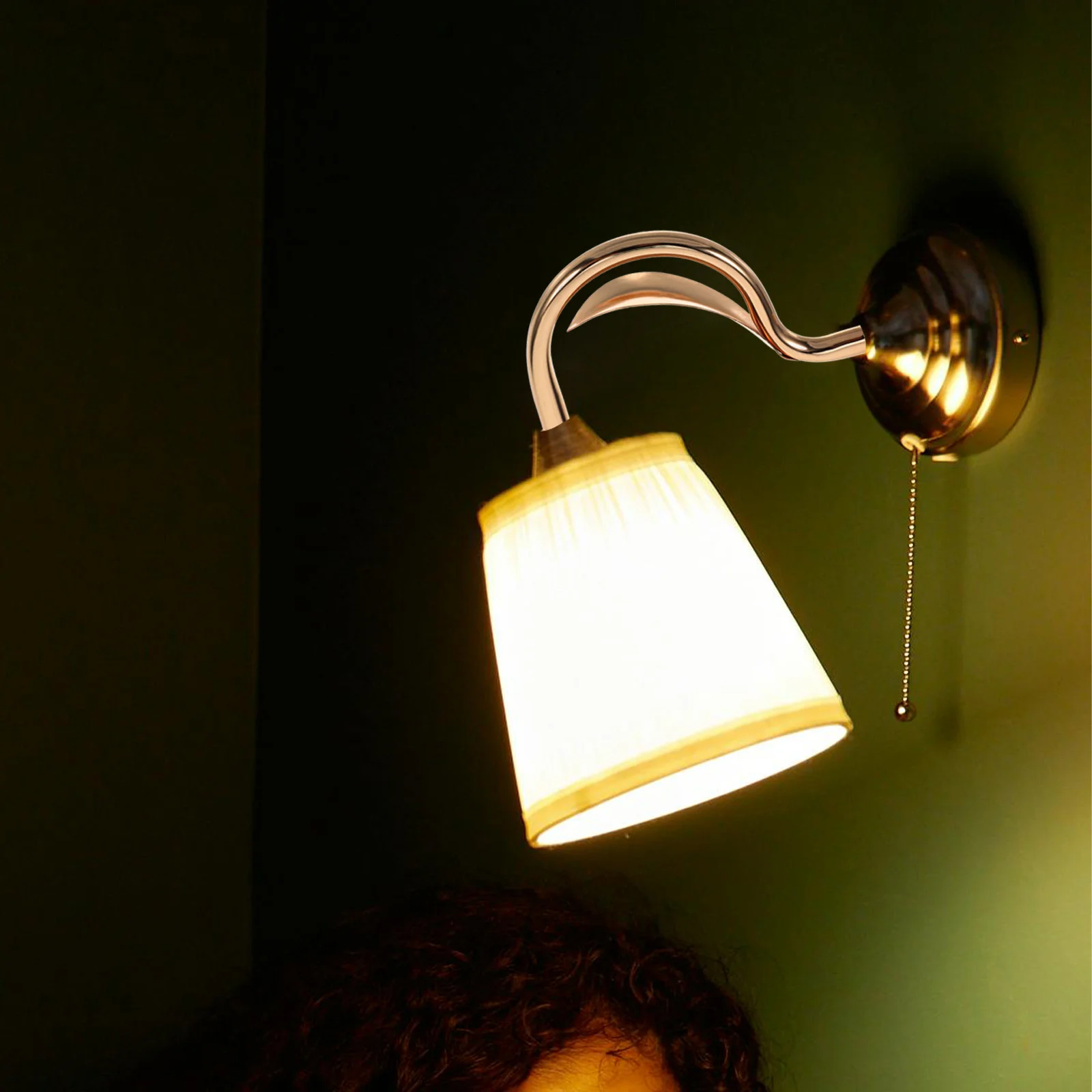 Металлический изогнутый настенный