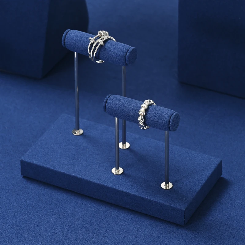 Подставка под ювелирные изделия woodten premium blue - Фотография_5