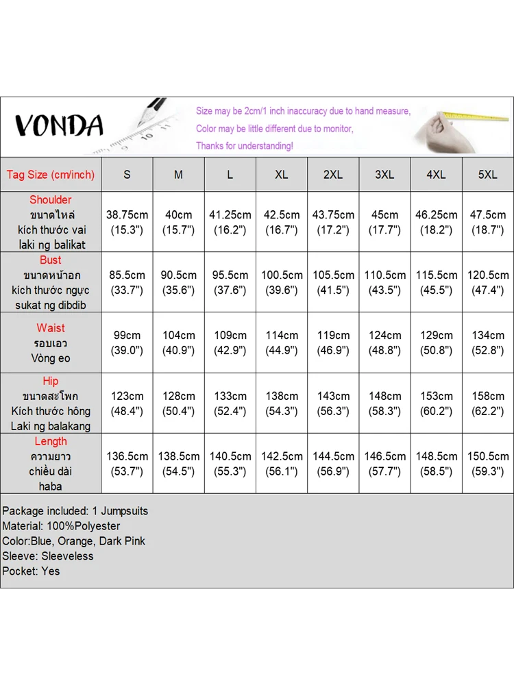 Женские комбинезоны vonda 2025 года - Фотография_6
