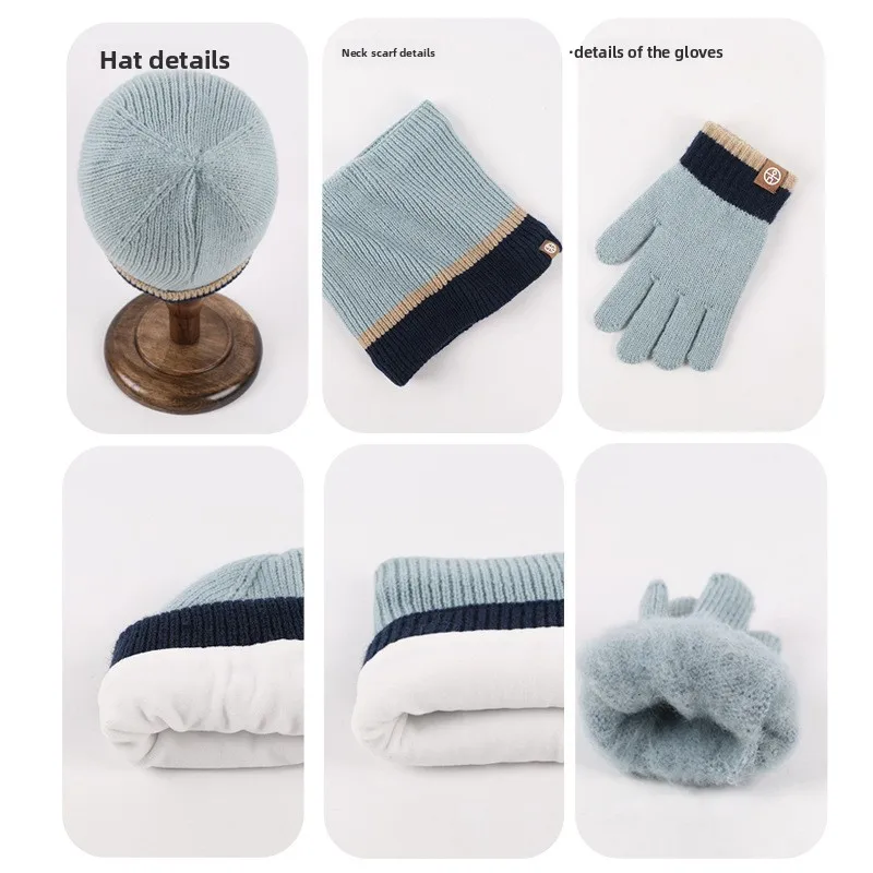 Набор из трех предметов: теплая и холодная шапка - Фотография_2