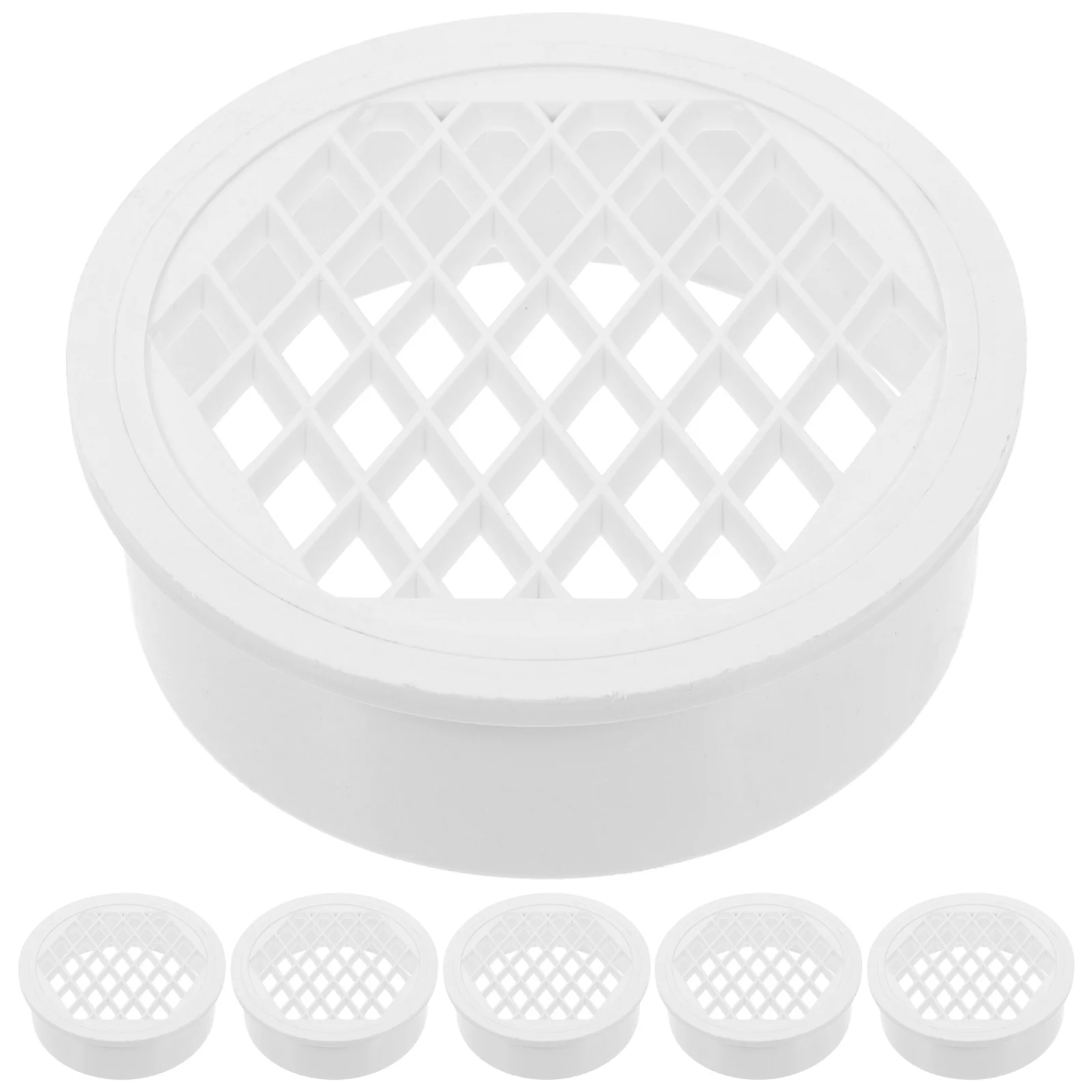 Круглая крышка, плоская уличная сливная решетка для ванной комнаты