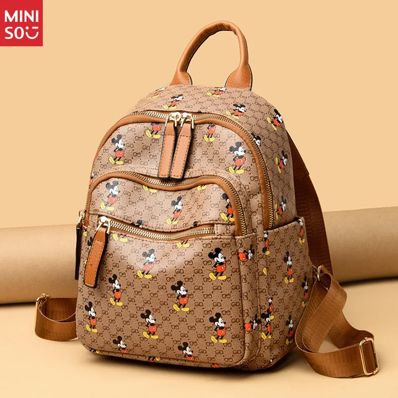 Женский рюкзак miniso с микки маусом 2025