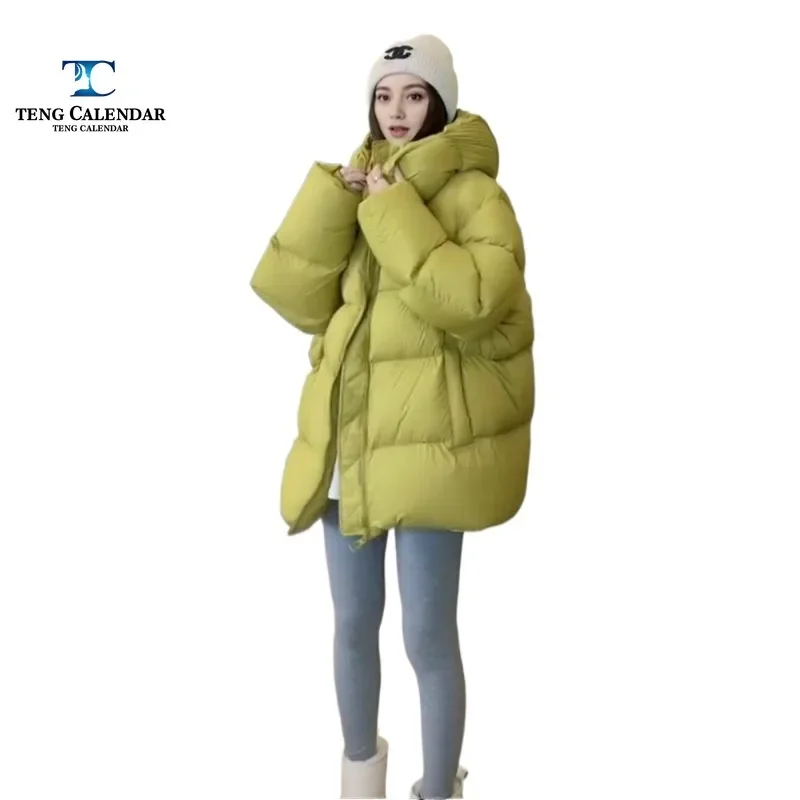 Модный пуховик, толстый и теплый - Фотография_3