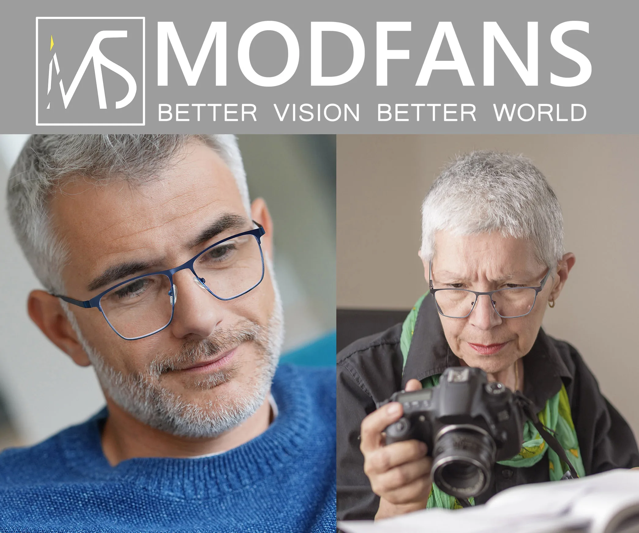Modfans синий свет очки для чтения - Фотография_6