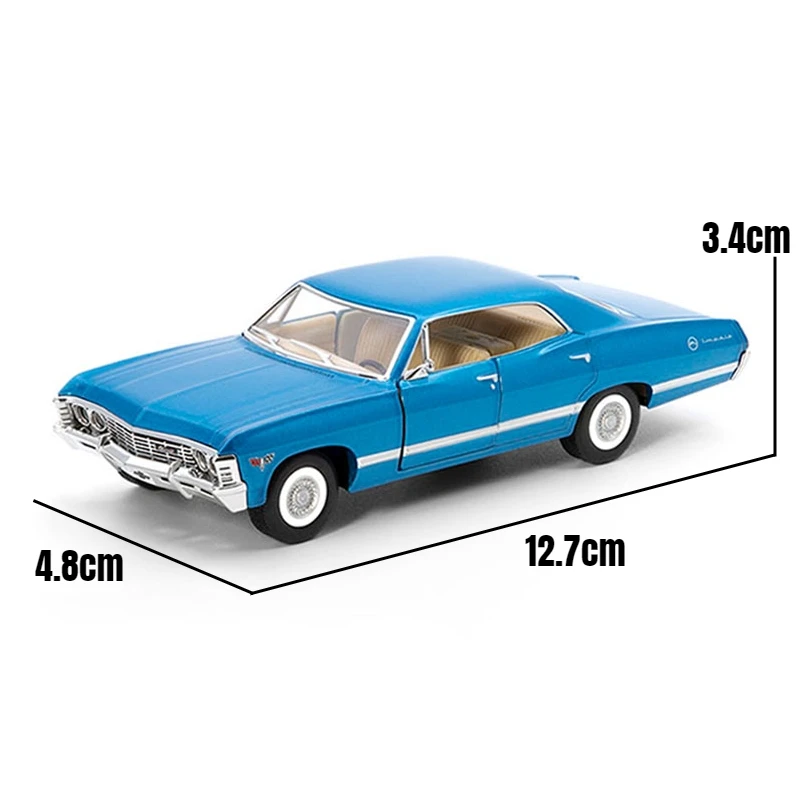 Kinsmart модель игрушечного автомобиля 1/43 chevrolet impala 1967 - Фотография_6