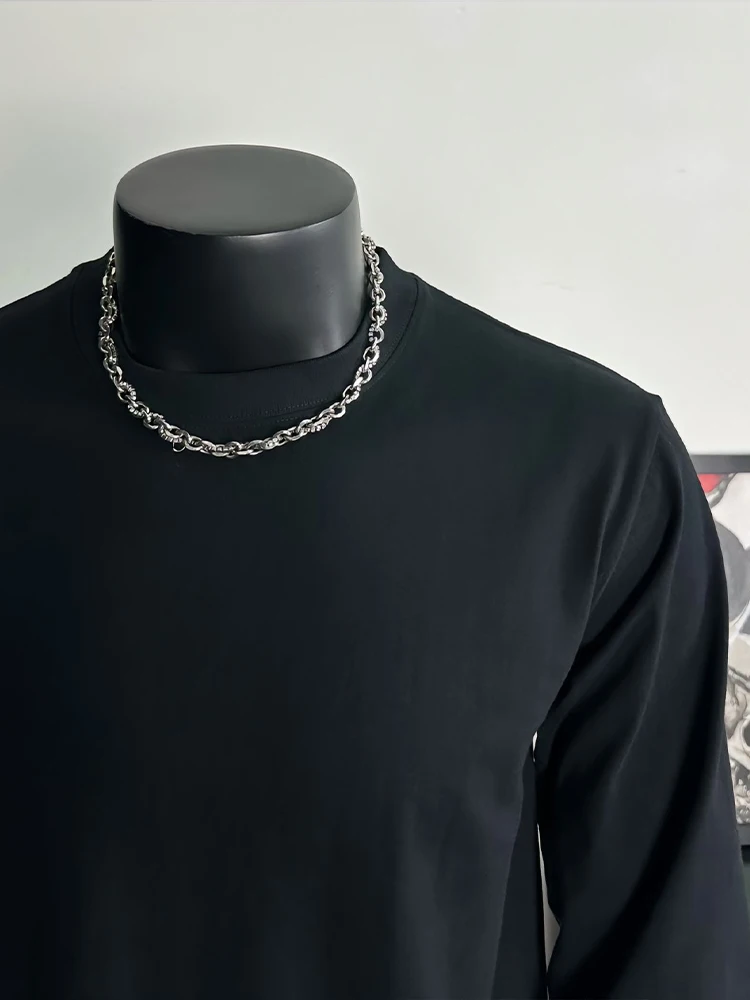 Мужская футболка с длинным рукавом из 100% хлопка - Фотография_5