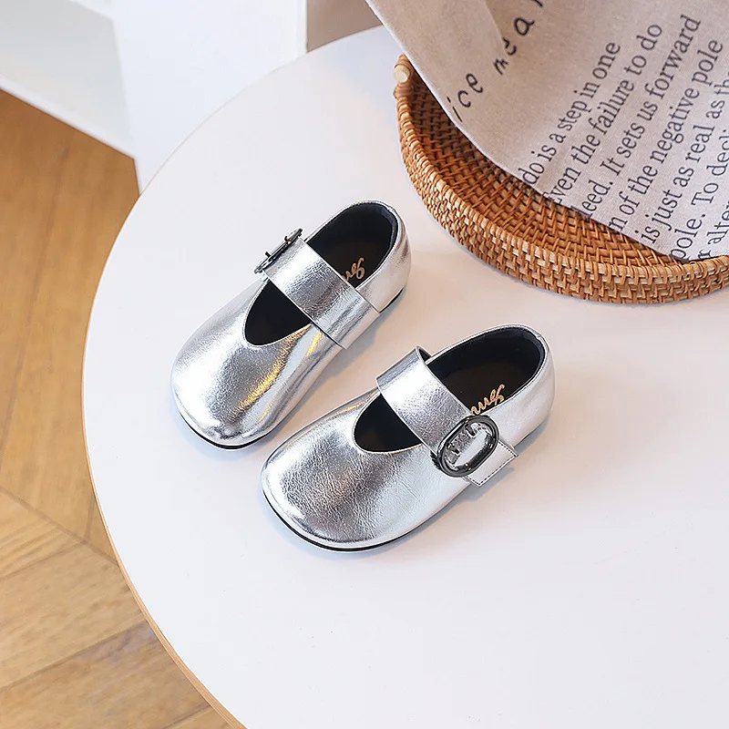 Туфли для девочек с широким носком - Фотография_5