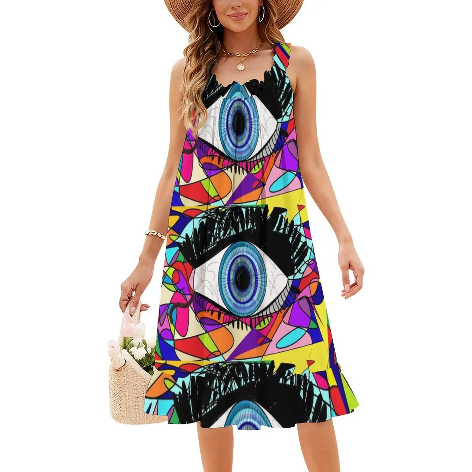 Глазное шикарное платье в стиле бохо - Фотография_4