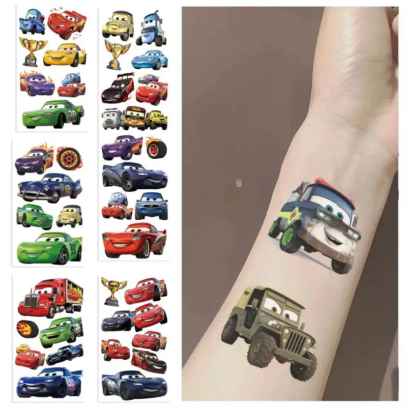 Disney lightning mcqueen временная - Фотография_5