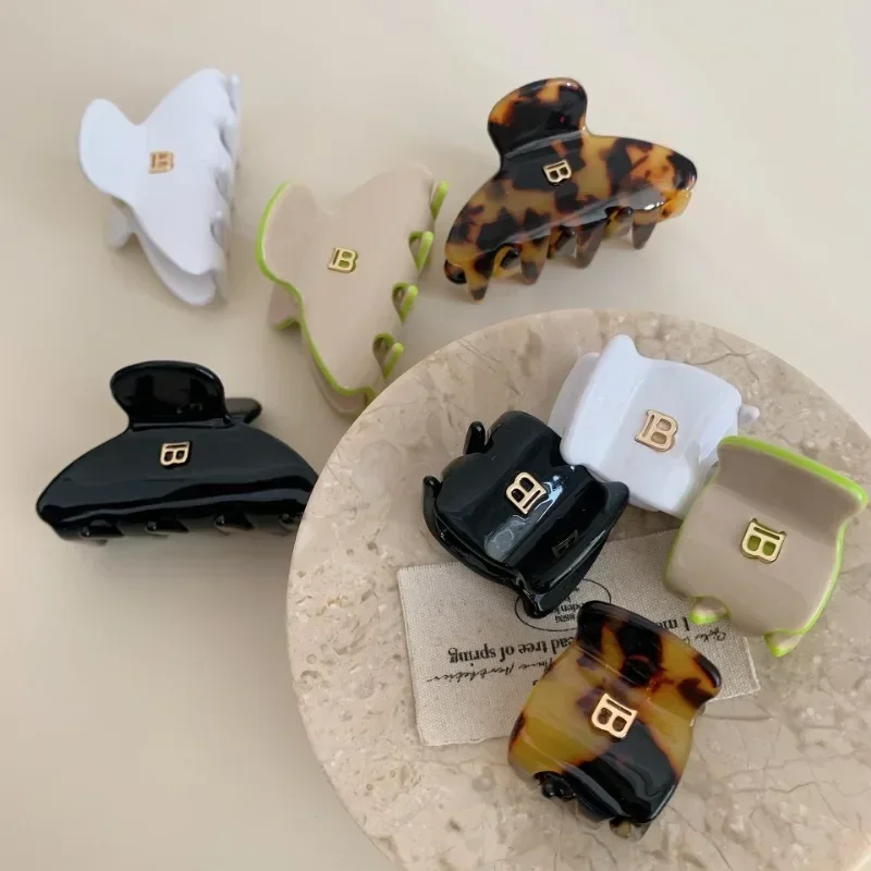 Корейская версия заколки для волос с буквой b - Фотография_4