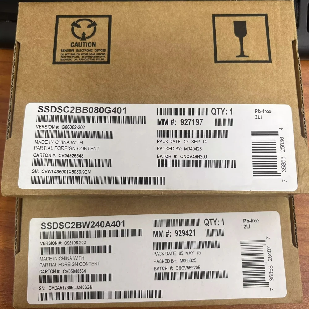 Совершенно новый оригинальный ssd s3500 80 гб 530 240 гб sata3 mlc чип 2 - Фотография_5