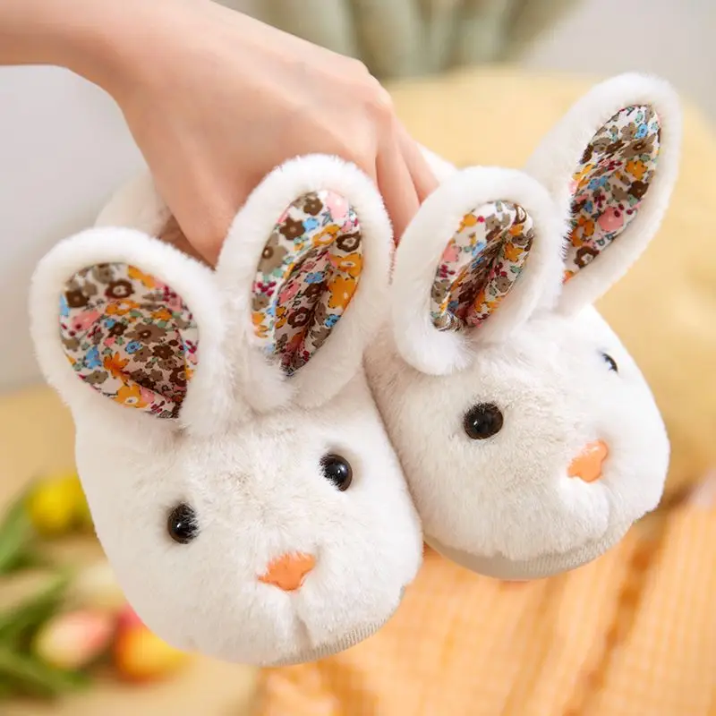 Kawaii милые тапочки с кроликом