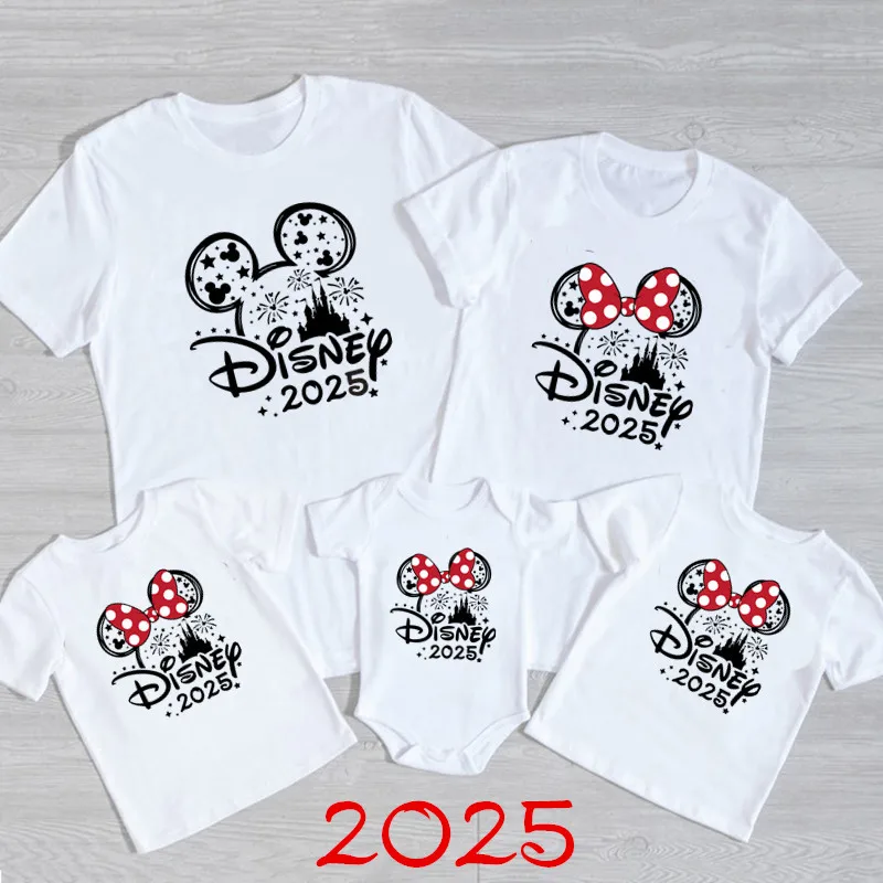 Одинаковые рубашки для всей семьи disney trip с микки и минни маусом