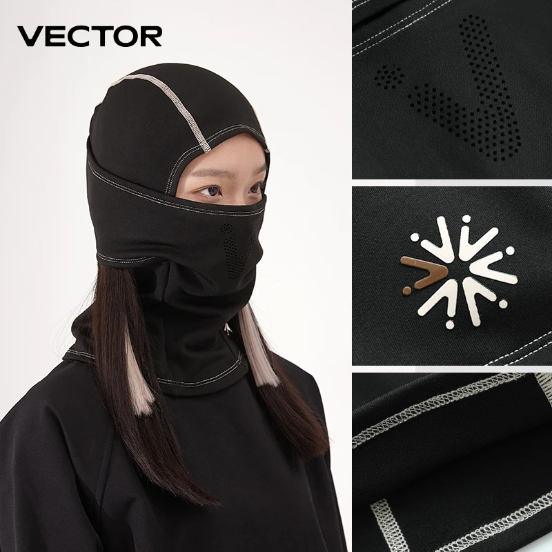 Зимняя велосипедная маска vector - Фотография_2
