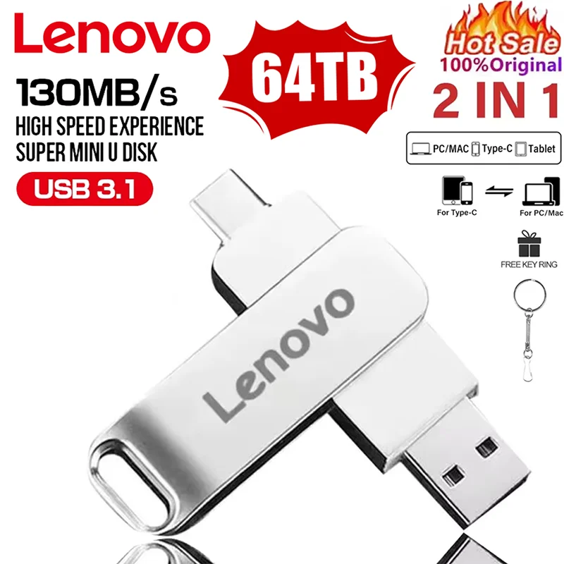 Lenovo 64tb 3.0 usb-накопитель