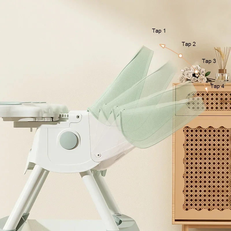 Регулируемый детский стульчик с подносом - Фотография_3