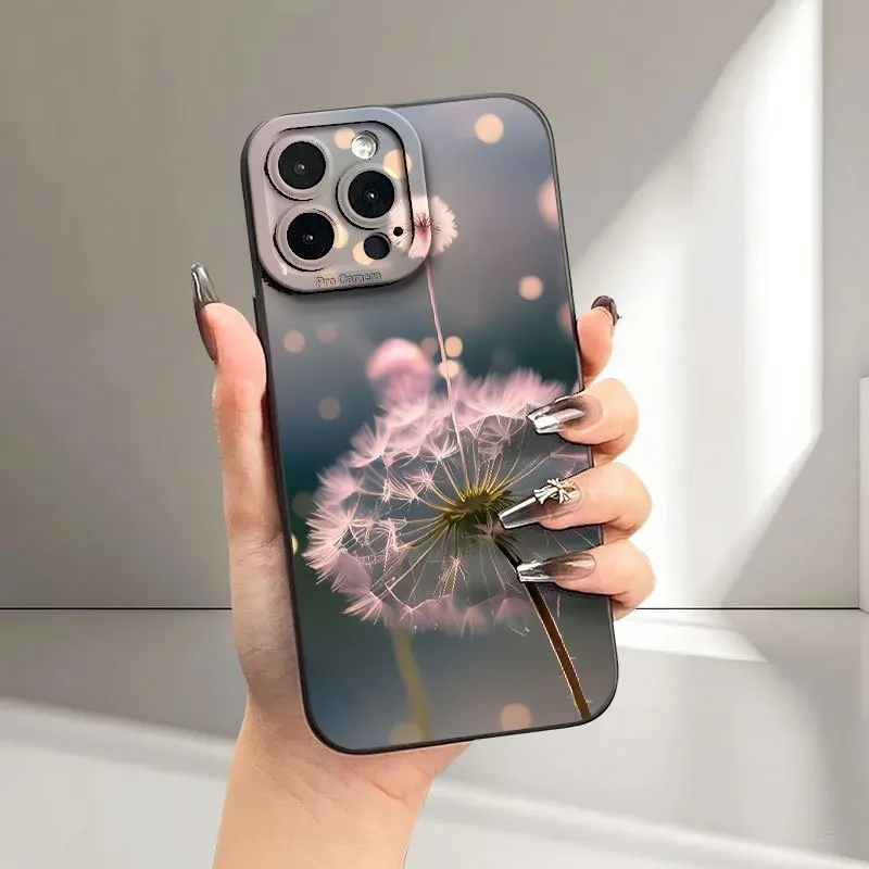 Чехол для телефона с 3d камуфляжным узором одуванчика для iphone 16 - Фотография_3