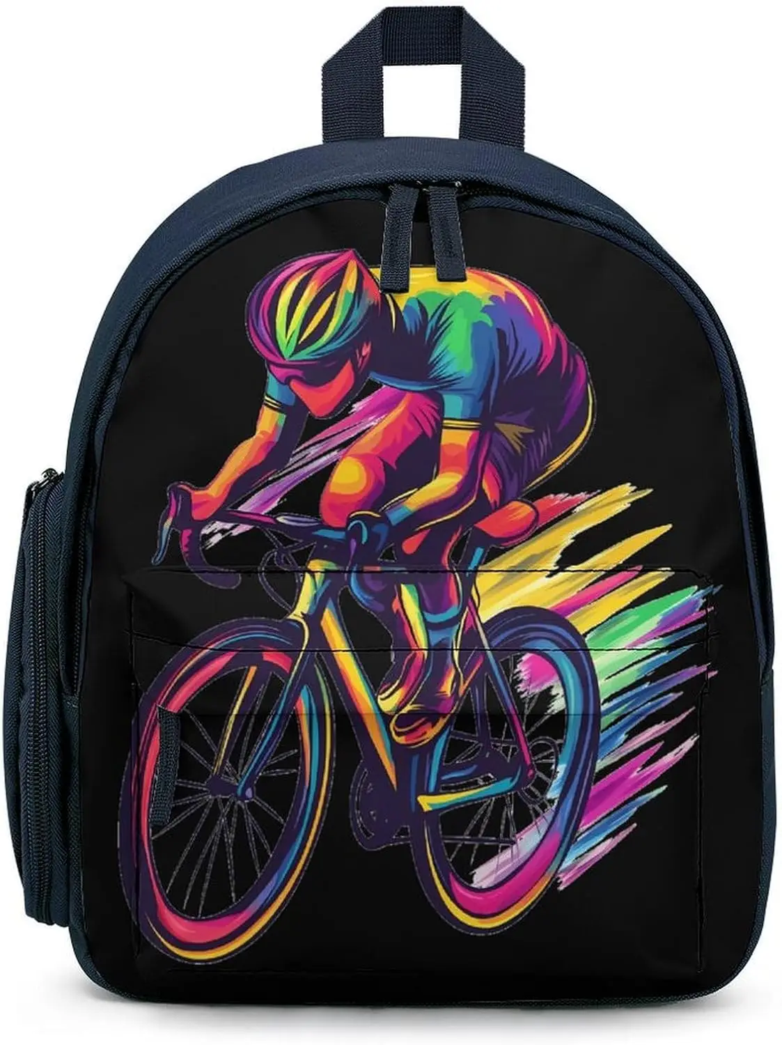 Радужный велосипедист-велосипедный дорожный рюкзак для ноутбука