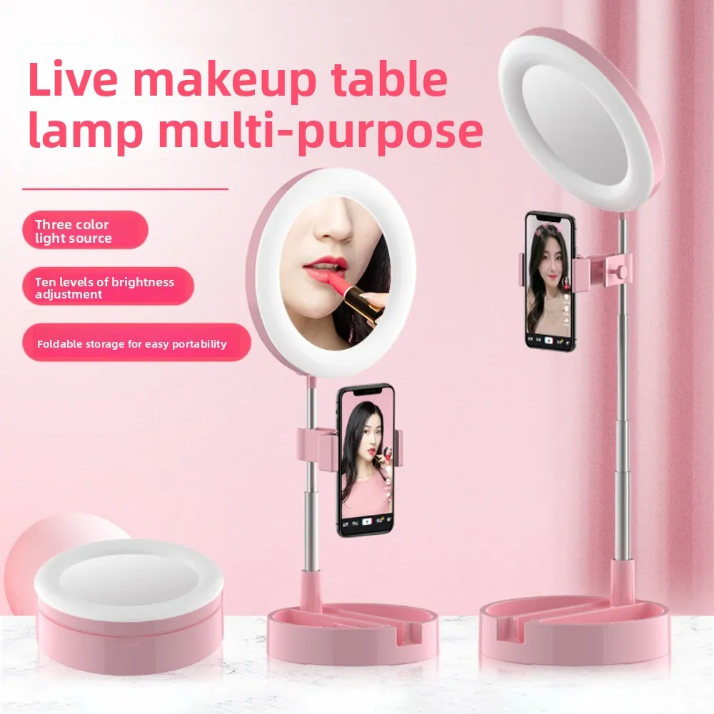 Зеркало для макияжа с регулируемой высотой - Фотография_4