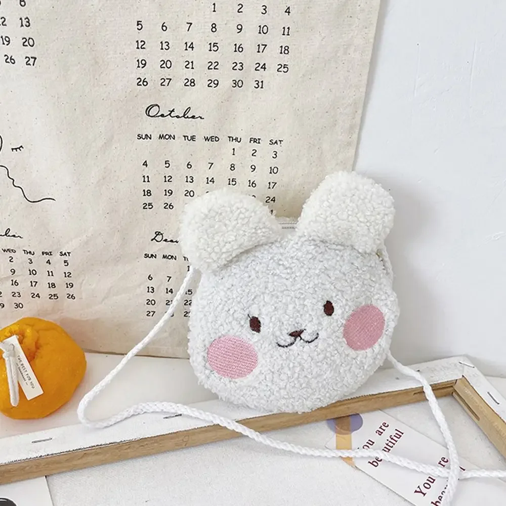 Новая плюшевая сумка через плечо с изображением медведя для девочек - Фотография_6