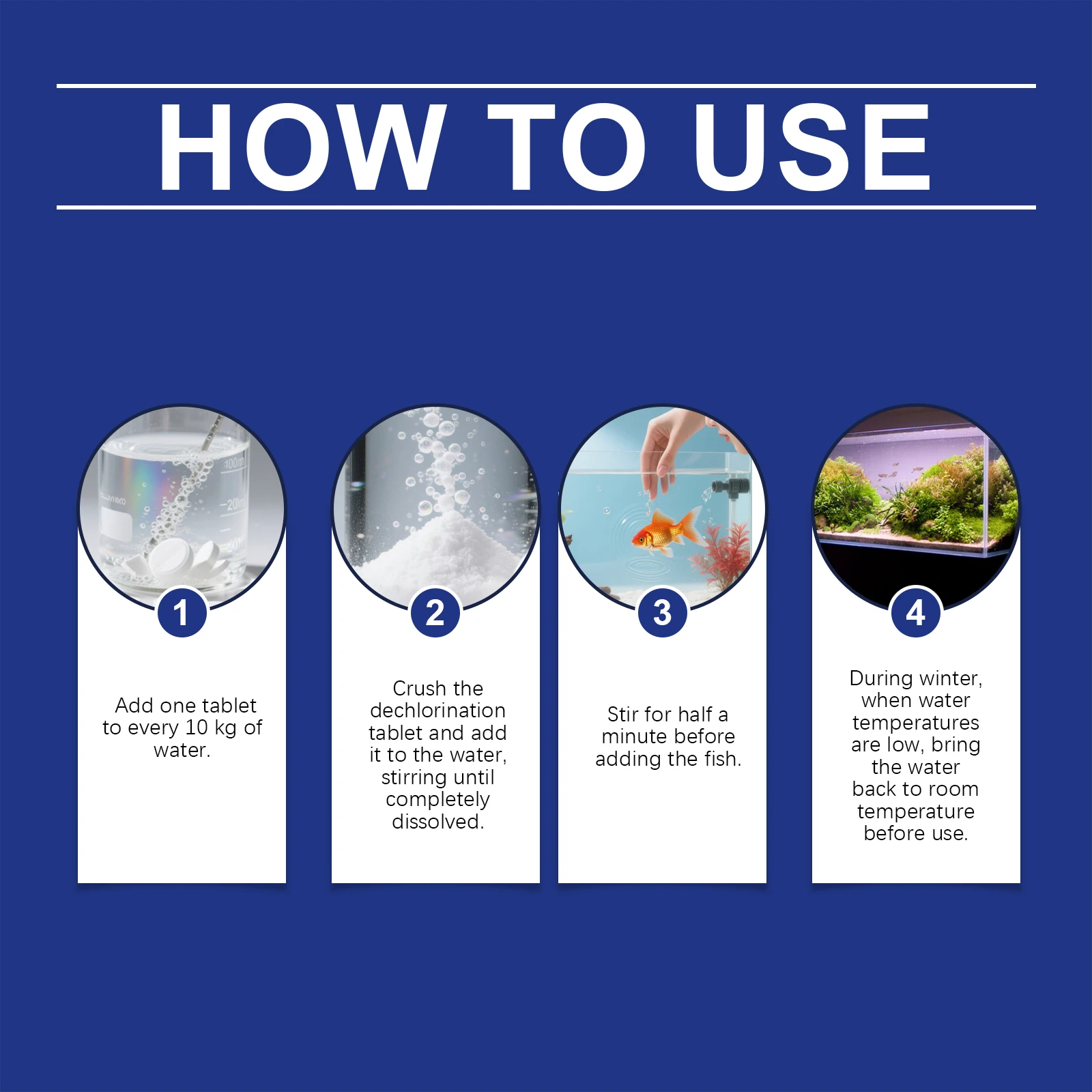 Таблетки для дехлорирования пруда для рыбы — средства для удаления хлора - Фотография_6