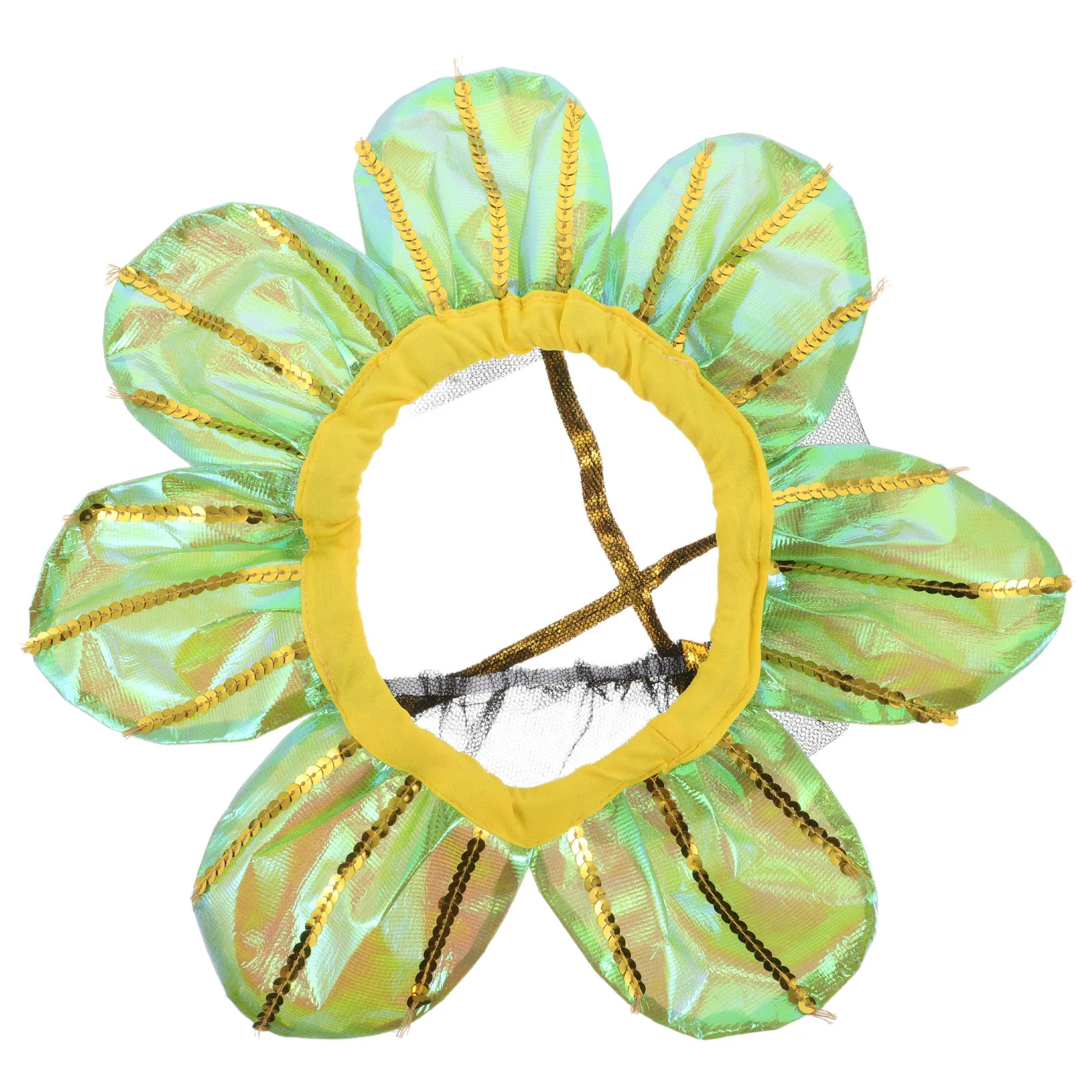 Головной убор с подсолнухом для детей - Фотография_6