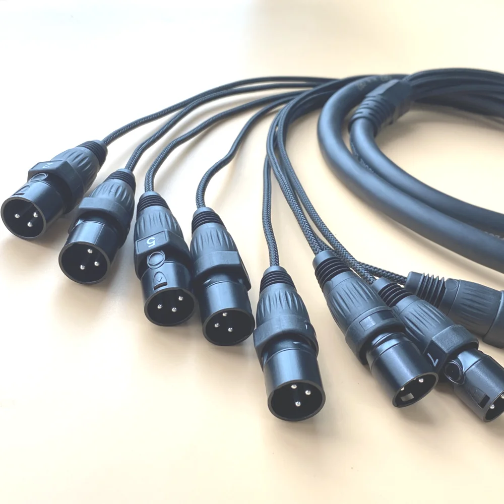 Линейный xlr dmx змеиный кабель - Фотография_6