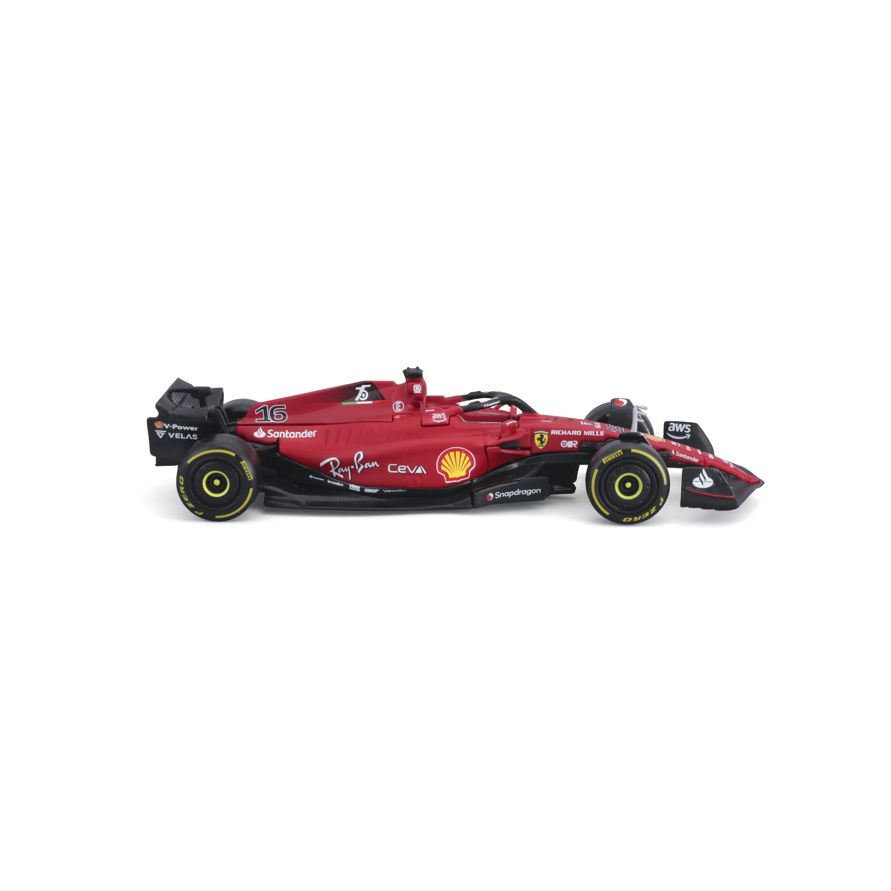 Bburago 1:43 2022 f1 scuderia ferrari - Фотография_3