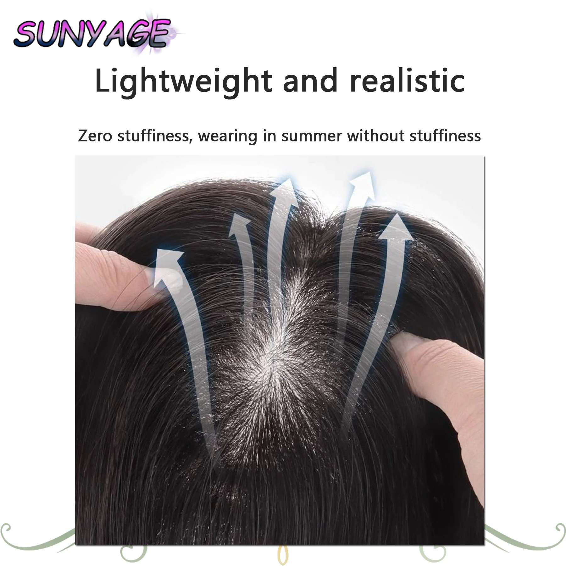 Синтетические 3d челки sunyage - Фотография_2