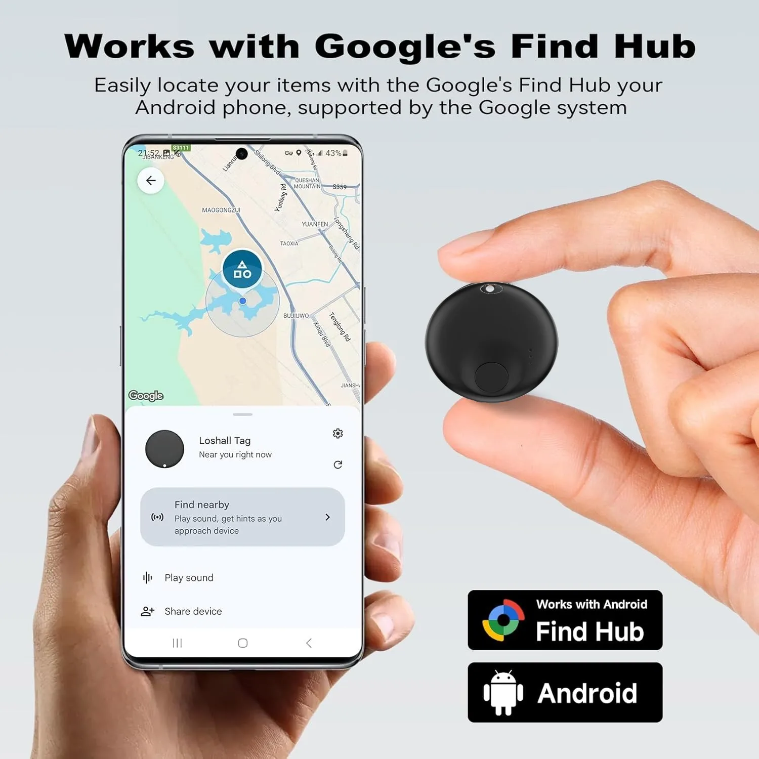 Мини-умный gps-трекер bluetooth - Фотография_3