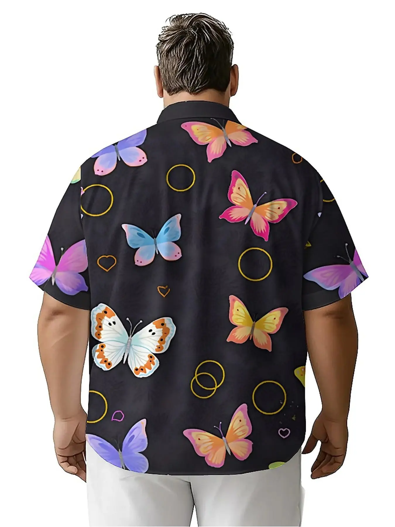 Мужские гавайские рубашки больших размеров - Фотография_4