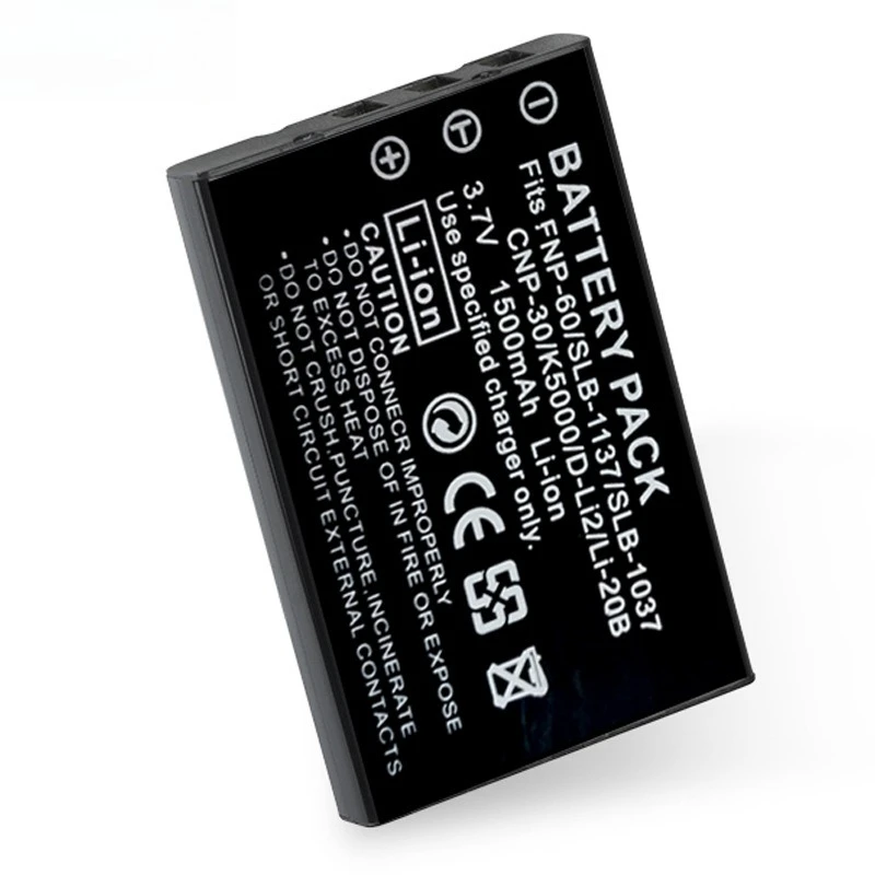 Сменный аккумулятор для камеры fnp60 3 - Фотография_5