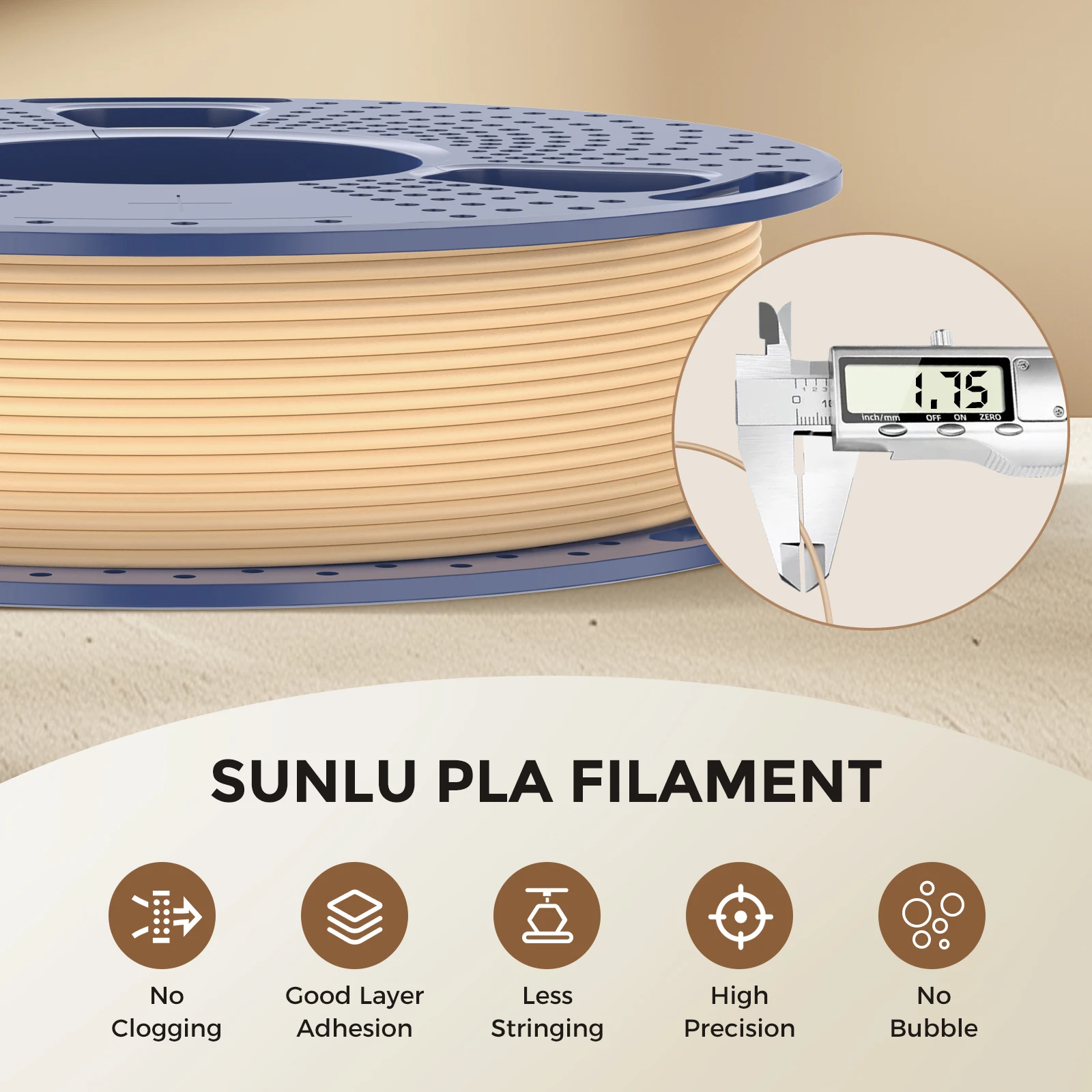 Sunlu деревянная нить pla/silk pla/pla/petg 250 г 1 - Фотография_5