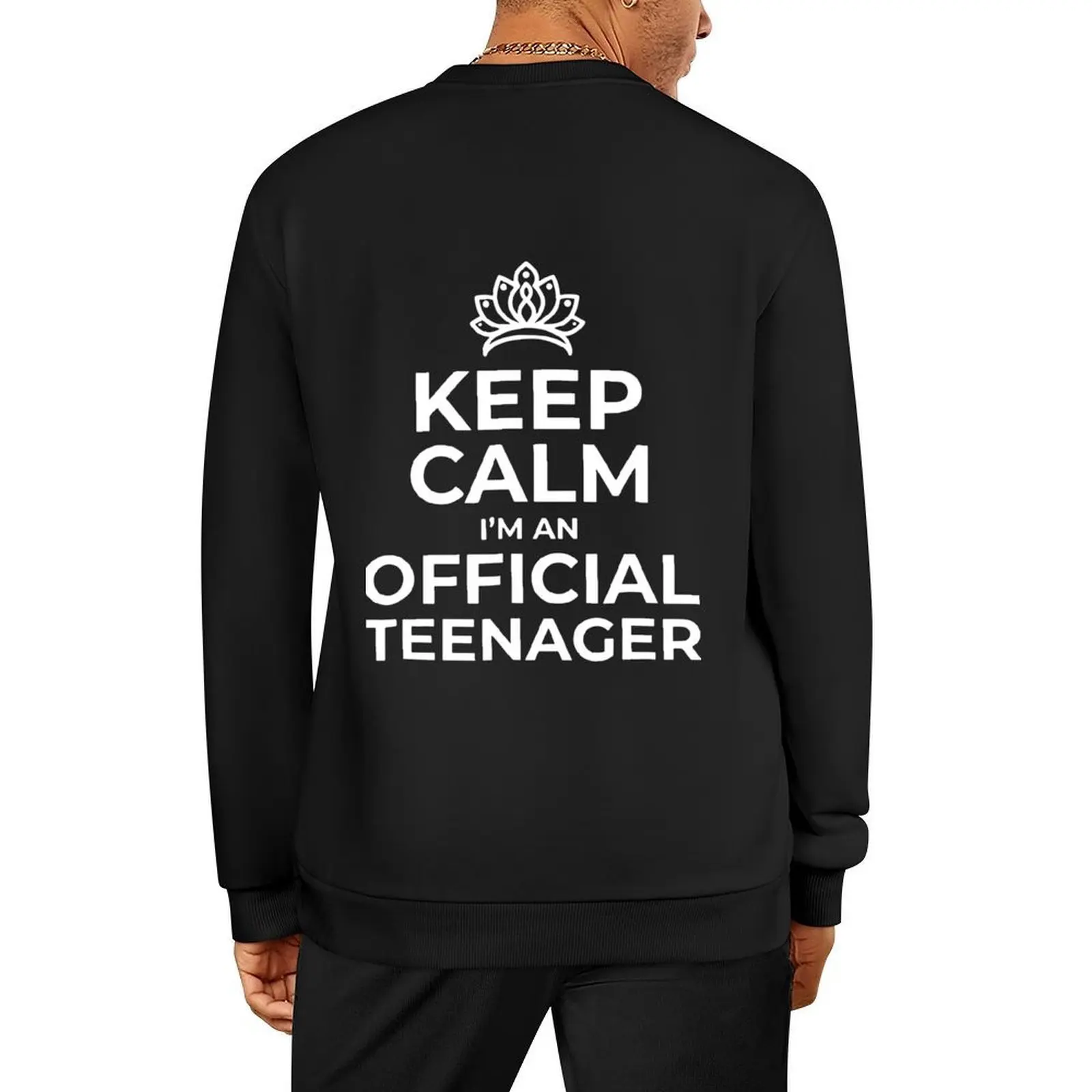 Keep calm i am an официальный подростковый пуловер keep calm