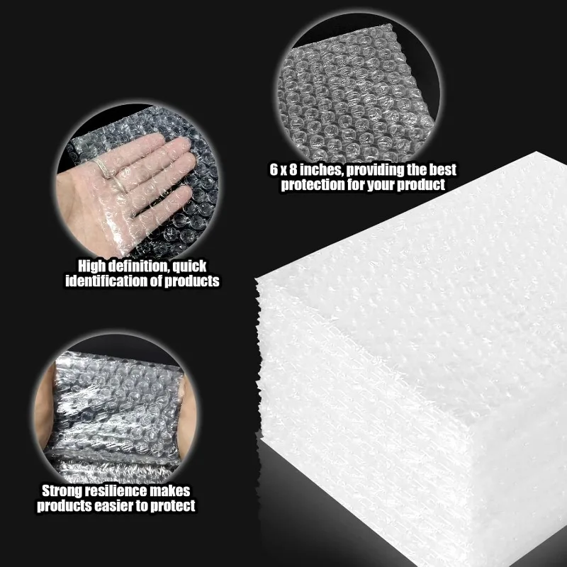 Маленькие прозрачные сумки с пузырьковой подушкой - Фотография_3