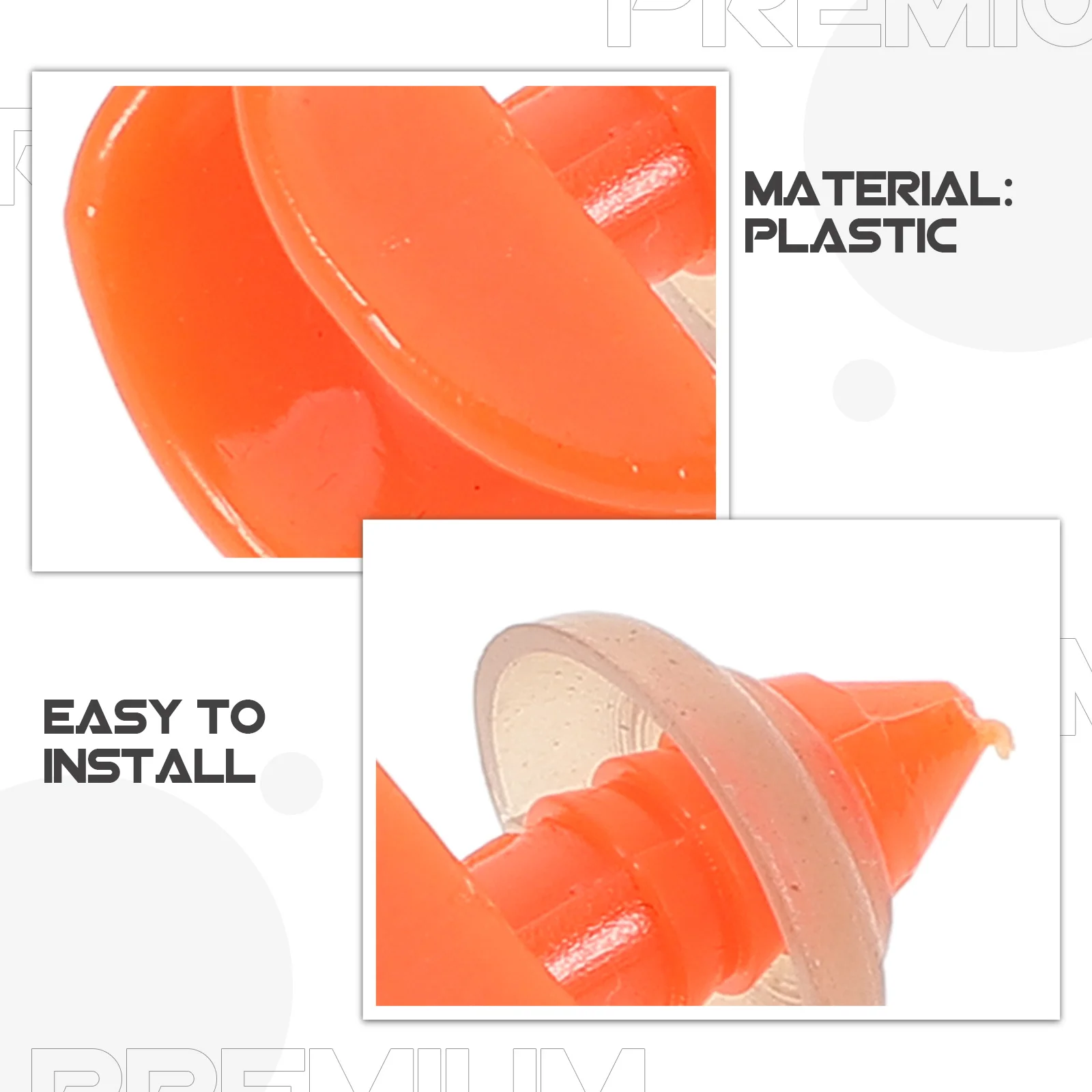 Аксессуары для уток для diy пластиковые детали для рта утки с резьбой - Фотография_5