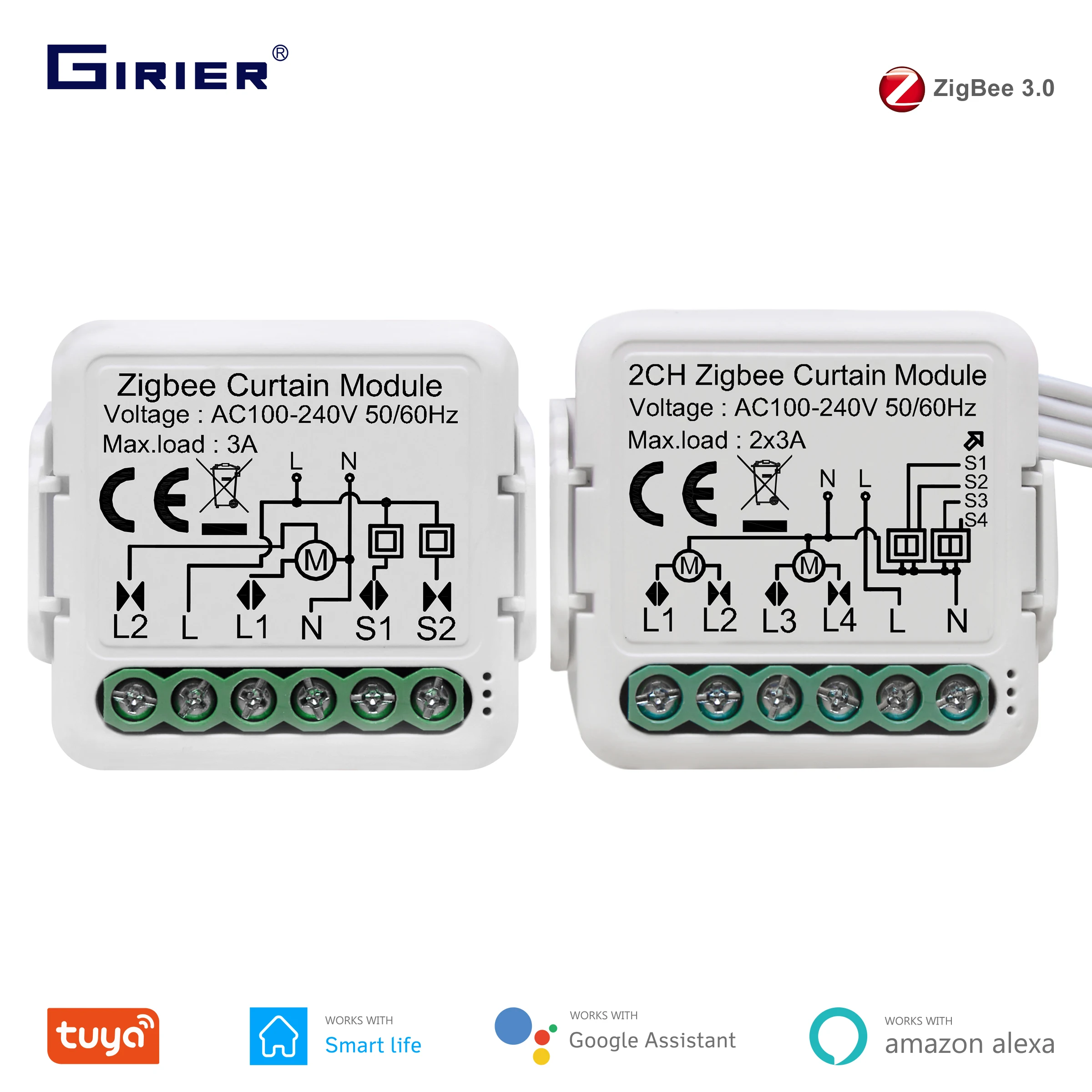 Girier tuya zigbee 3