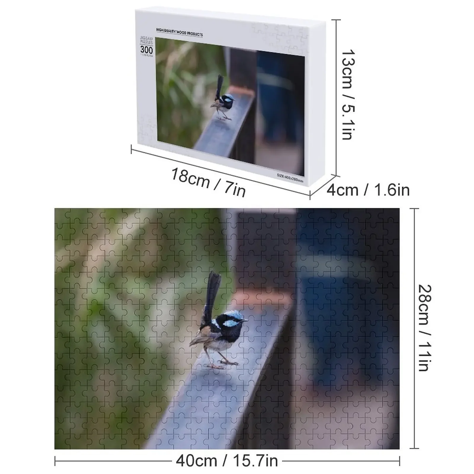 Пазл «hello fairy wren» в стиле аниме - Фотография_5