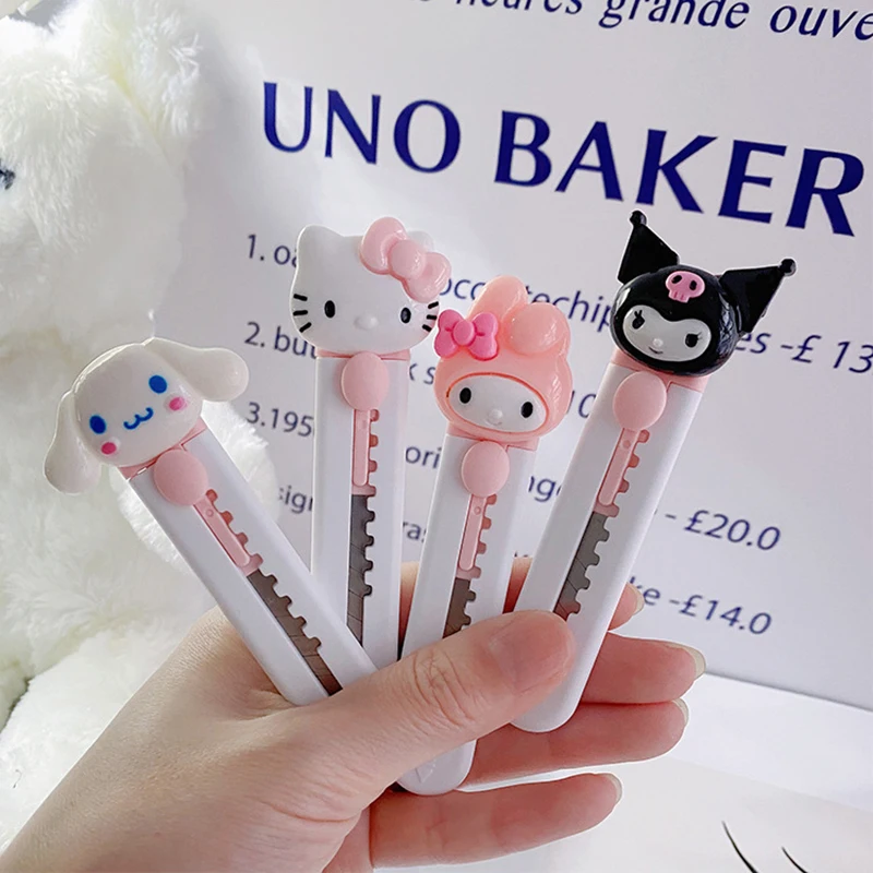 Kawaii канцелярский нож с мультяшными животными