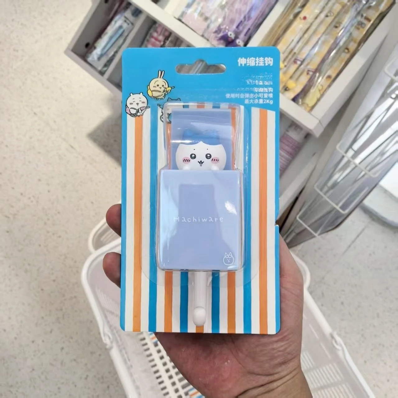 Выдвижные крючки chiikawa summer - Фотография_3